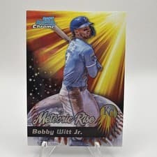 2025 Bowman Chrome Meteoric Rise Bobby Witt Jr. #MR-11 card