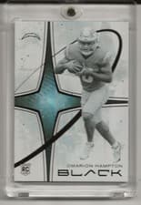Omarion Hampton 2025 Panini Black White Night card