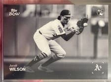 2025 Topps Black & White Base Set Jacob Wilson #86 card