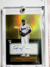 2025 Topps Archives 1964 Topps Stand-Ups Autographs Kumar Rocker #64SUA-KR card