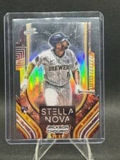 2024 Topps Cosmic Chrome Stella Nova Jackson Chourio #SN-11 card
