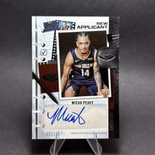 2025-26 Topps New Applicants Autographs Micah Peavy #NA-MP card