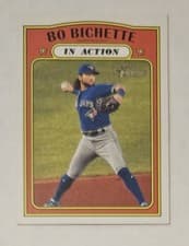 Bo Bichette 2021 Topps Heritage card