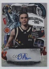 2025 Topps Chrome McDonald's All American Billboard Ink Darius Adams #BI-DA card