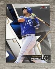 Salvador Perez 2018 Topps Finest card