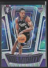 De'Aaron Fox 2024-25 Panini Totally Certified The Mighty card