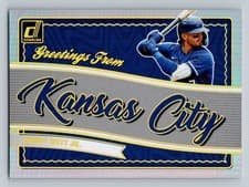 2025 Donruss Greetings From Bobby Witt Jr. #1 card