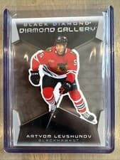 2025-26 Upper Deck Black Diamond Diamond Gallery Artyom Levshunov #DG-AL card
