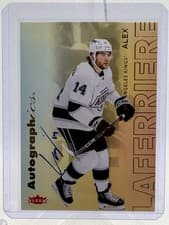 2025-26 Flair Autographics Alex Laferriere #A-AL card