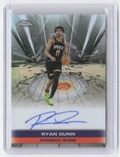2025-26 Topps Chrome Topps Autograph Issue Veterans Ryan Dunn #TAU-RD card