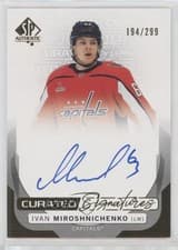 2024-25 SP Authentic Curated Signatures Ivan Miroshnichenko #SPC-IV card