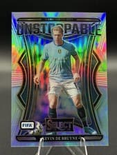 Kevin De Bruyne 2024 Panini Select FIFA Unstoppable card