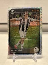 Kenan Yildiz 2024 Topps Merlin UEFA card