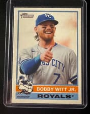 Bobby Witt Jr. 2025 Topps Heritage card