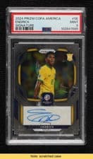 Endrick 2024 Panini Prizm Copa America Signature card