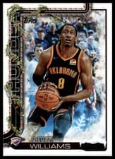 2025-26 Topps Holiday SSP Photo Variations Jalen Williams #SSV-DM card
