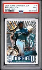 2026 Topps Chrome Black Home Field Ken Griffey Jr. #CBHA-18 card