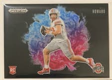 2025 Panini Prizm Draft Picks Black Color Blast Will Howard #3 card
