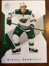 Mikael Granlund 2018 SP Authentic card