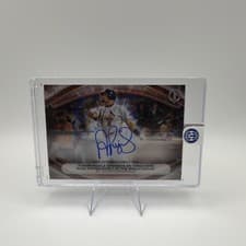 2025 Topps Tribute Calling The Shot Dual Autographs Albert Pujols / Joe Buck #CTSDA-PB card