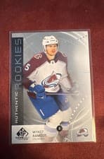 2025-26 SP Game Used Authentic Rookies Wyatt Aamodt #AR-WA card