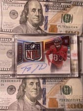 2025 Panini Immaculate Premium Patch Rookie Autographs Tez Johnson #21 card