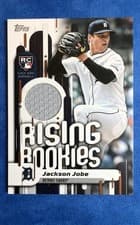 2025 Topps Update Rising Rookies Relics Jackson Jobe #RRR-JJO card