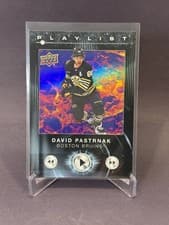 2024-25 Upper Deck Playlist David Pastrnak #PL-3 card