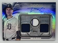 2025 Topps Sterling Seasons Autographed Relic Tarik Skubal #SSA-TS card