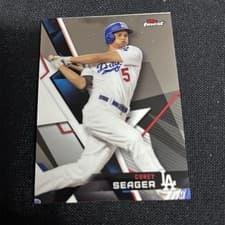 Corey Seager 2018 Topps Finest card