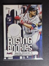 2025 Topps Update Rising Rookies Relics Nacho Alvarez Jr. #RRR-NA card
