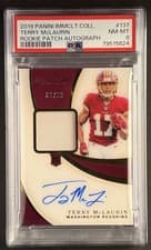 Terry McLaurin 2019 Panini Immaculate Collection card