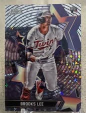 2025 Topps Cosmic Chrome StarFractor Brooks Lee #SF-70 card