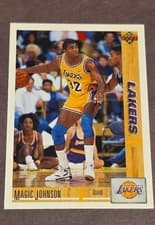 Magic Johnson 1991-92 Upper Deck Base Set card