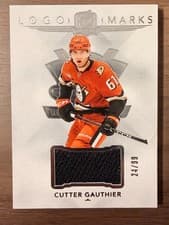 Cutter Gauthier 2024-25 Upper Deck The Cup Logomarks card
