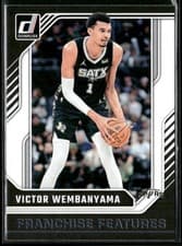 2024-25 Donruss Franchise Features Victor Wembanyama #25 card