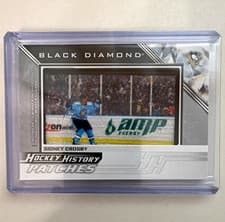 2024-25 Upper Deck Black Diamond Hockey History Patches Sidney Crosby #HHP-SC