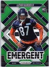 2025 Panini Prizm Emergent Luther Burden III #19 card