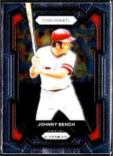 Johnny Bench 2024 Panini Prizm card