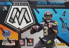 Cello Box 2021 Panini Mosaic card
