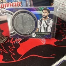 2025-26 Topps UEFA Club Competitions Starball Commemorative Relics Weston McKennie #SCR-WM card