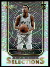 Devin Vassell 2020 Panini Select Rookie Selections card