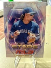 Bobby Witt Jr. 2023 Topps Stars of MLB Chrome card