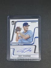 2025 Donruss Next Day Autographs Trey Yesavage #ND-TY card