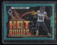 Tyler Lockett 2021 Panini Phoenix Hot Routes card