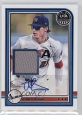 2025 Panini Stars & Stripes USA Baseball Alumni Signature Materials Ryan Clifford #USA-RC card
