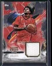 2024-25 Topps Inception Relic Cards Jalen Green #REC-JG card