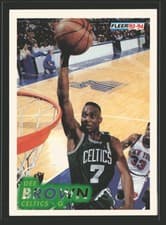 Dee Brown 1993-94 Hoops Base Set card