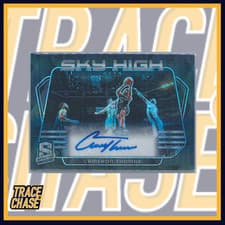 Cameron Thomas 2023 Panini Spectra Sky High Signatures card