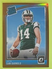 Sam Darnold 2018 Donruss Optic card